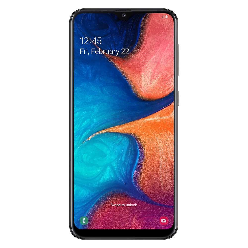 Купить Смартфон Samsung Galaxy A20 SM-A205FN/DS Черный по выгодной цене в  интернет-магазине set-tehniki.com